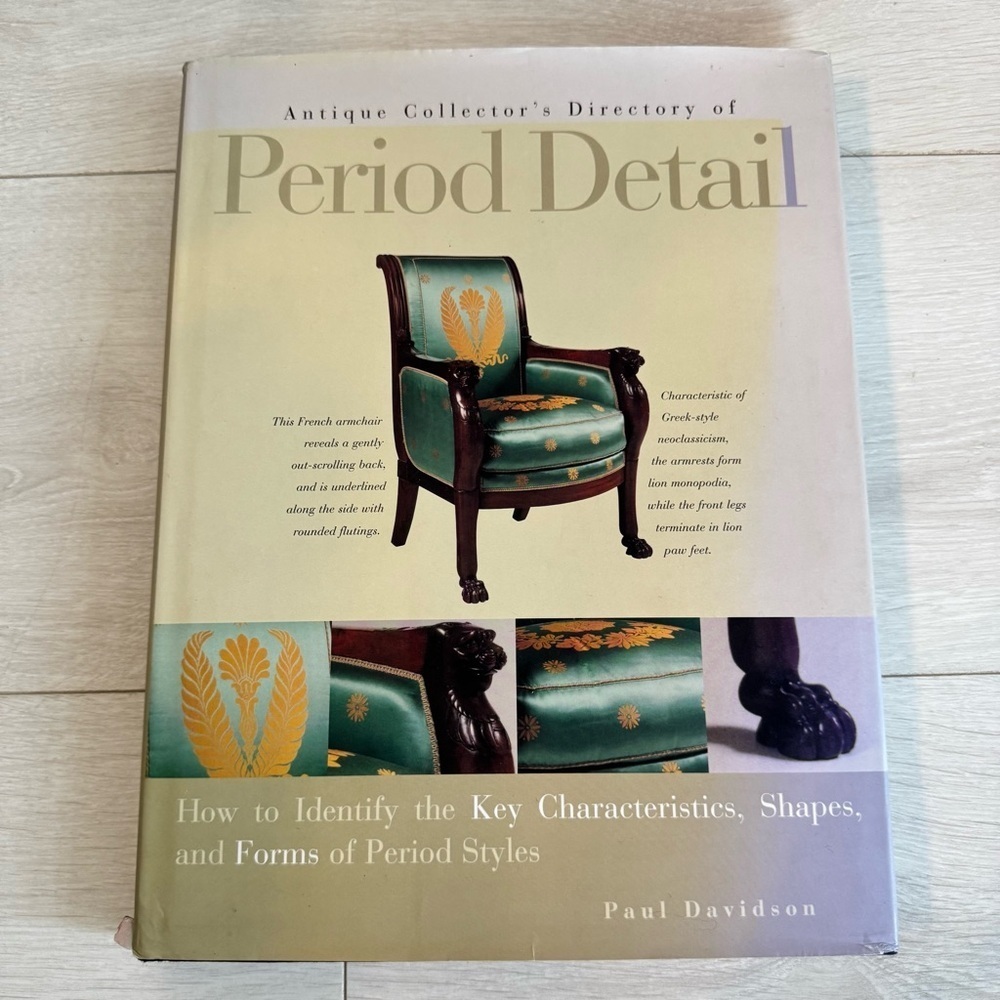 Antique Collector’s Directory of Period Detail by Paul Davidson Hardcover